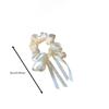 Korean Bow Streamer Hair Ring Women's Fashion Simple and Versatile Scrunchie Outdoor Hair Accessories