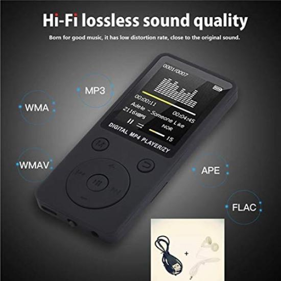 Urhomy MP3 Music Ultra Japanese Digital Audio Lossless Sound Поддерживает совместимость с AMV Совместимость с Совместимость с 32 ГБ Micro SD Часы музыки