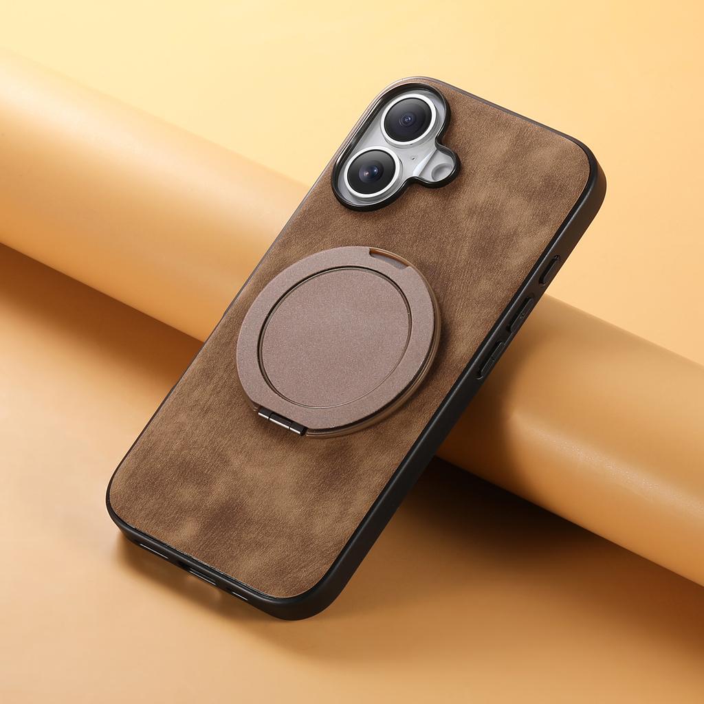 Новая модель подходит для чехла для мобильного телефона iPhone 16, круглого вращающегося кронштейна, расстегивающегося защитного чехла для iPhone 15 Pro Max.