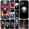 The Marvel Punisher Skull Casing Phone Cover for Samsung Galaxy A56 A26 A36 A10 A20 A30 A31 A32 A50 A51 A52 A53 A33 A12 A14 Case
