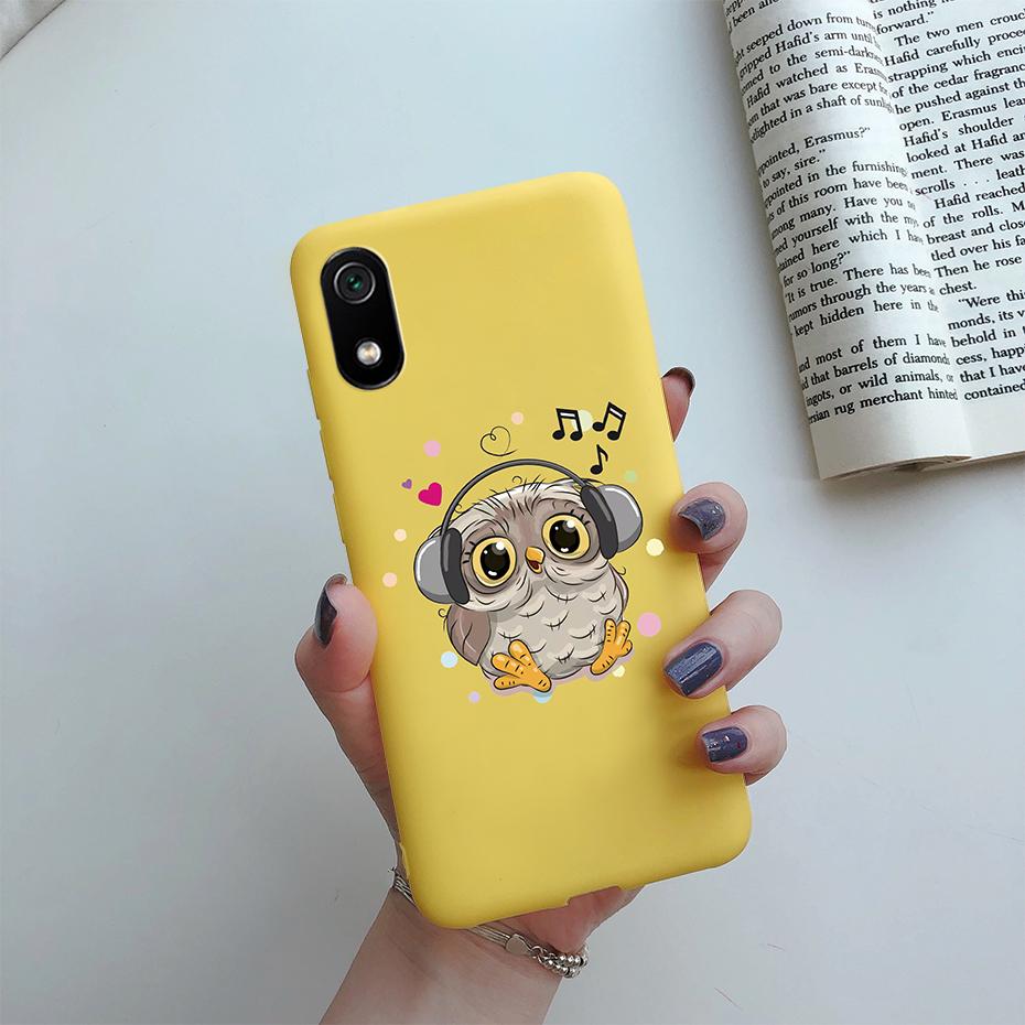 For Xiaomi Redmi 7A Case Daisy Sunflower Painted Soft Silicon Phone Back Cover Cases For Xiaomi Redmi 7A 7 A Redmi7A Case Fundas