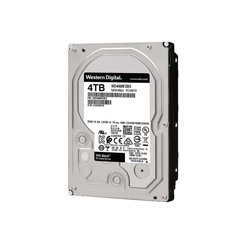 Игровой жесткий диск Western Digital WD_BLACK 4 ТБ
