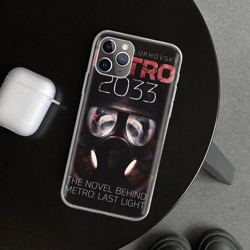 Чехол для телефона Metro 2033 для iPhone 11 12 13 Mini 14 15 Plus 16 Pro Max 17 Air 7 8 + SE Художественный Индивидуальный Fundas 11 12 13 Mini 1
