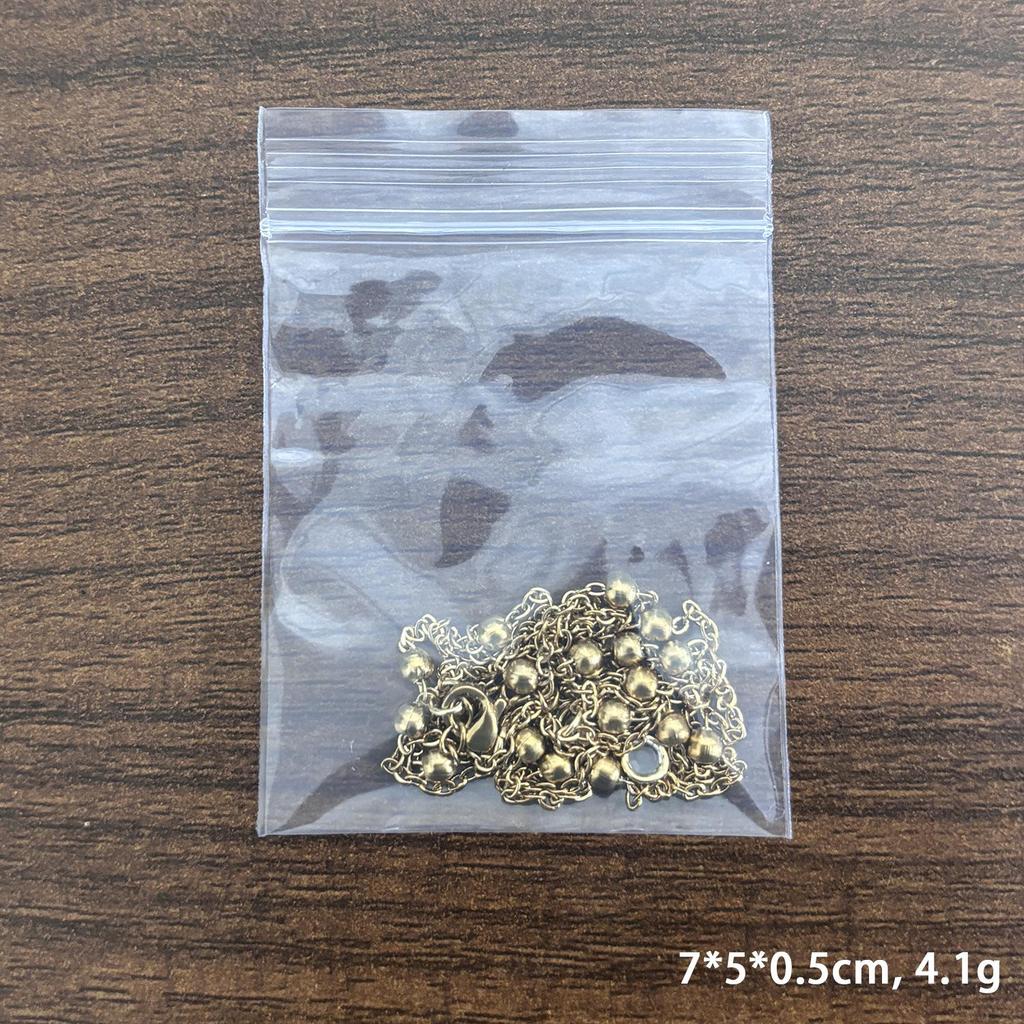 Браслет на палец с кольцом из нержавеющей стали с трехслойной шариковой цепочкой-крестом с покрытием из 18-каратного золота, не тускнеющий.