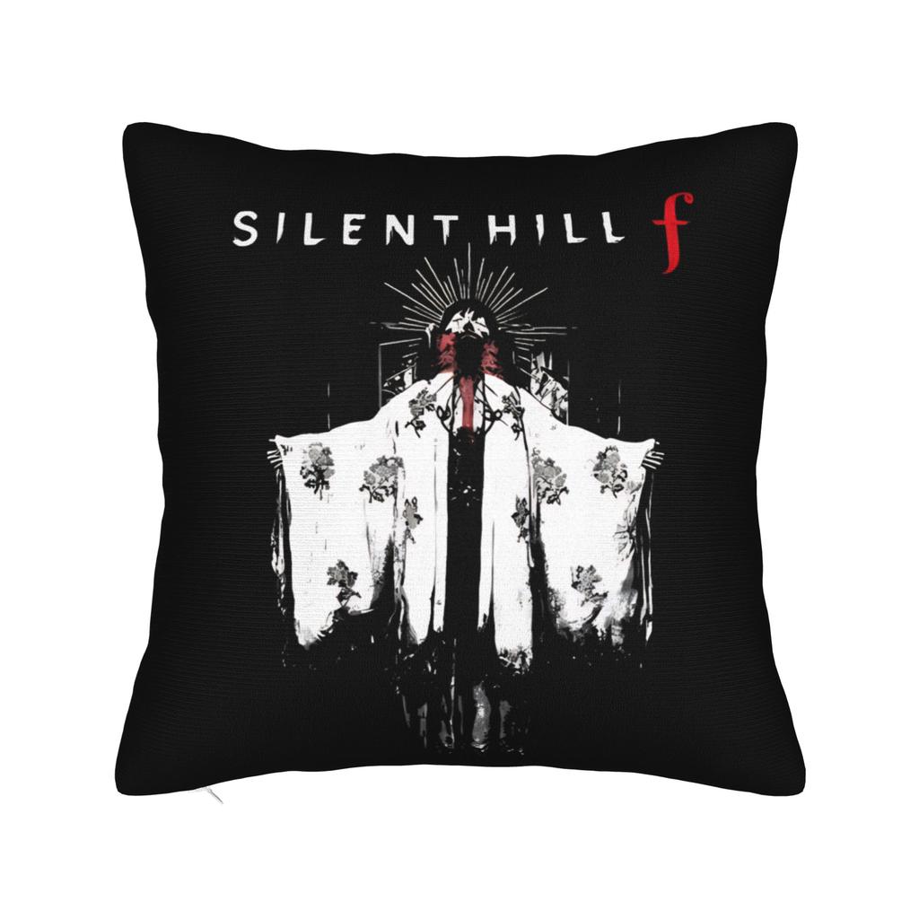 Lakeside Amusement Park Varsity Square Pillow Case Decorative Pillow Silent Hill Robbie the Rabbit Customized Cushion Covers