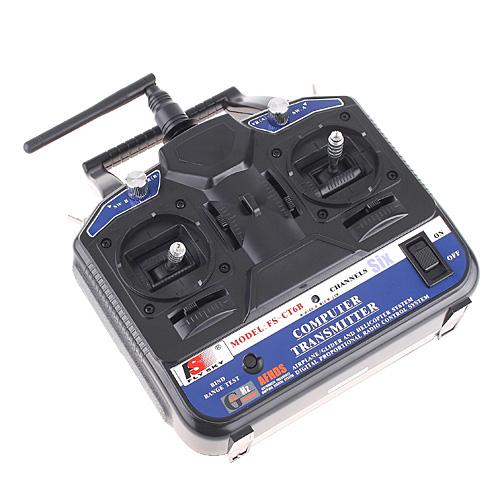 FlySky FS-CT6B Remote Controller Transmitter with FS-R6B Receiver 2.4G 6CH for RC Car Boat