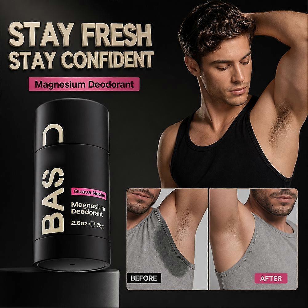 Based Aluminum Free Deodorant - Magnesium, 24H Odor Protection