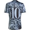 adidas Juventus FW25 5/26 Предматчевая быстросохнущая футболка с принтом, с коротким рукавом для тренировок, мужские топы KA6785