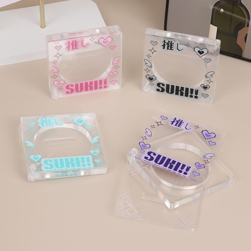 Цветной значок-дисплей, орнамент, акриловый значок серии CD, кирпичный дисплей, милый, полезный, стенд для значков, поклонники, преследующие его