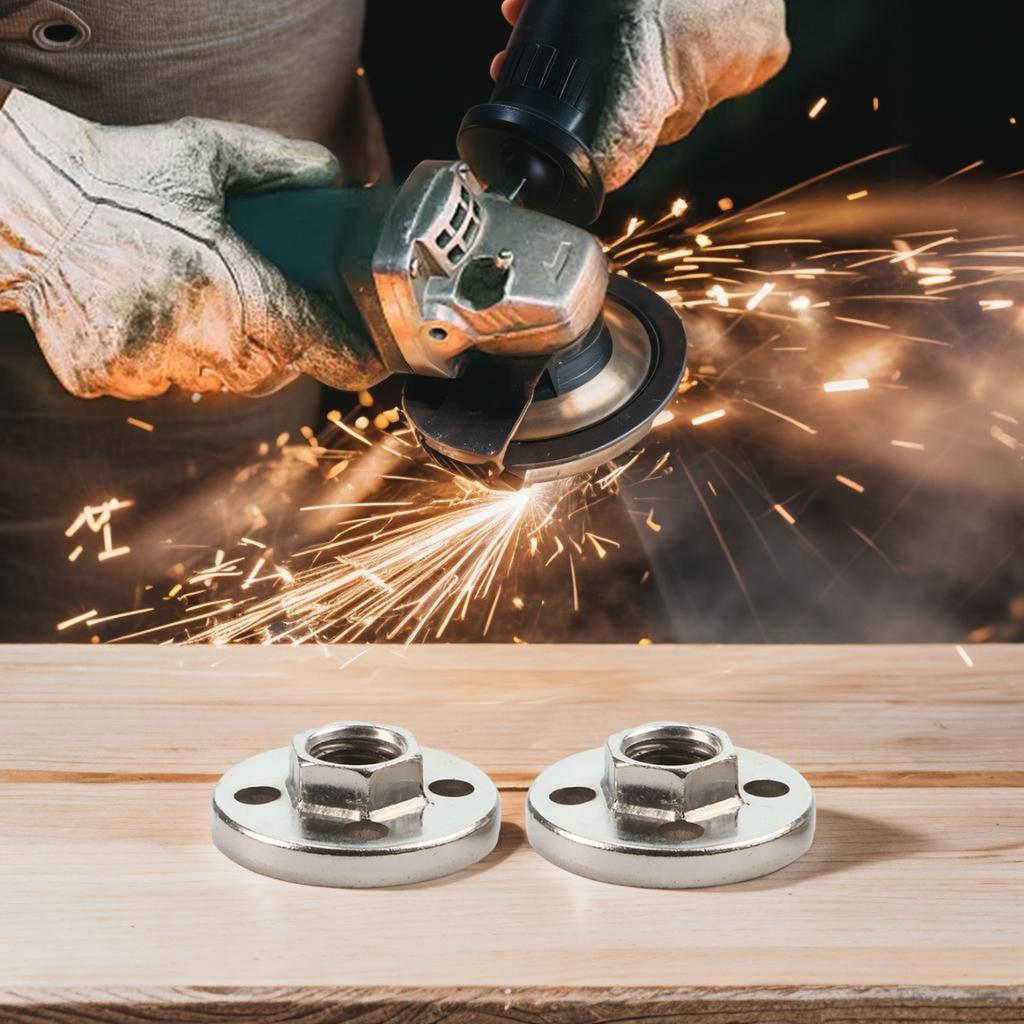 Прижимная пластина 2 шт. Инструмент для установки угловой шлифмашины Шестигранная гайка