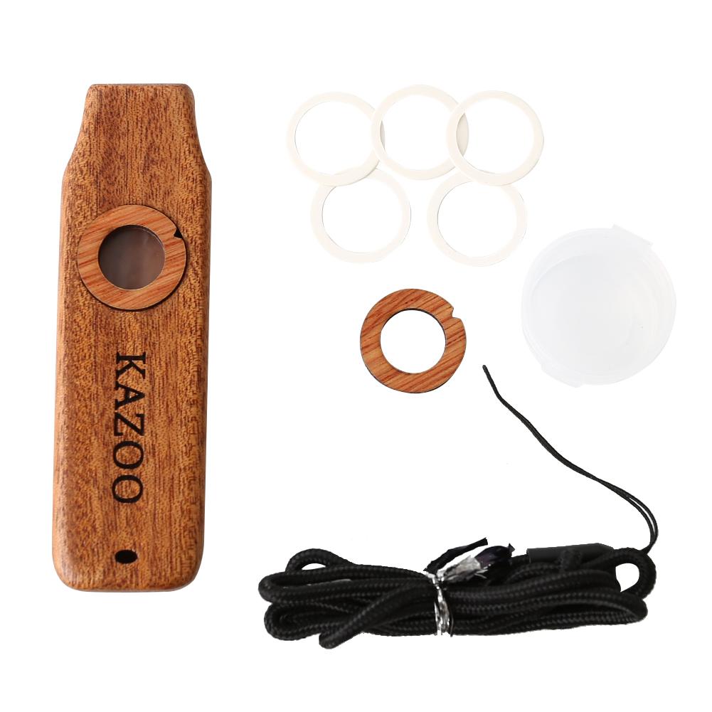 Kazoo Флейта Деревянные инструменты Kazoo Гитара Гавайская гитара Аккомпанемент Patry Музыкальный инструмент для детей Подарок для начинающих