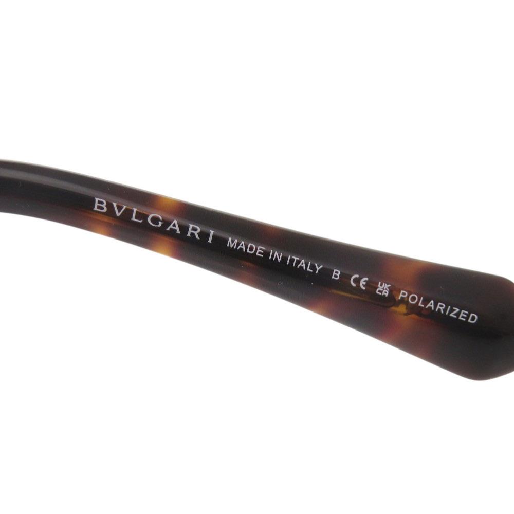 Used AUTHENTIC BVLGARI 8237-B-F Serpentisunglasses Brown plastic/Metal