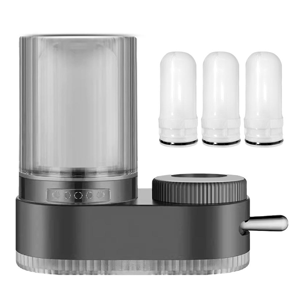 Фильтр для воды на кран, моющийся керамический фильтр, крепление для ванной комнаты, фильтрующий кран-очиститель, система фильтрации воды для кухонной раковины