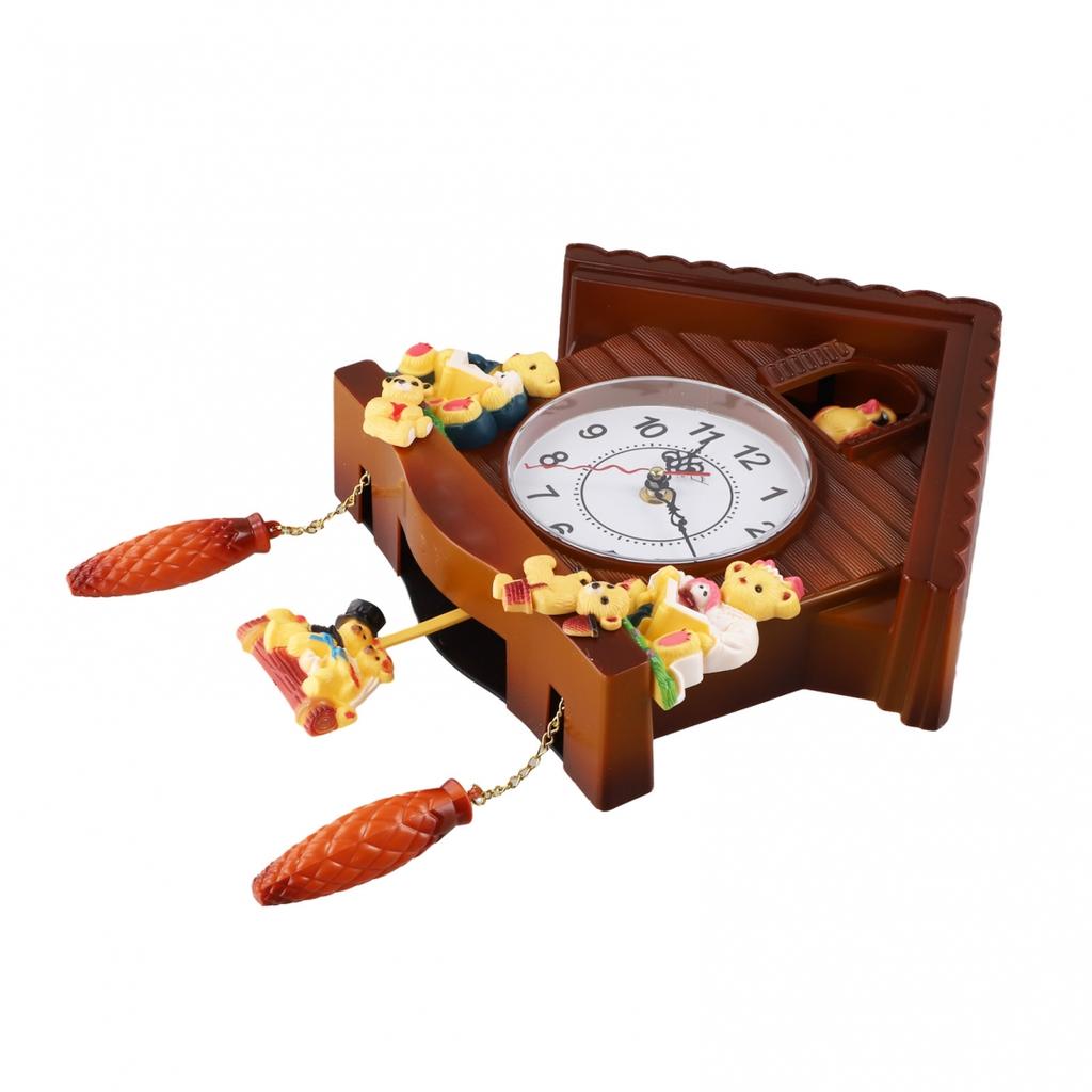 Functional Art Wall Mounted Cuckoo Pendulum Clock for Decor Lovers