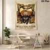 Wolfwalkers-inspired Pattern Home Decor Tapestry, Wall Hanging, Decorative RV Wall Cloth.XGT0914221