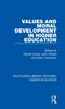 Книга Values and Moral Development In Higher Education