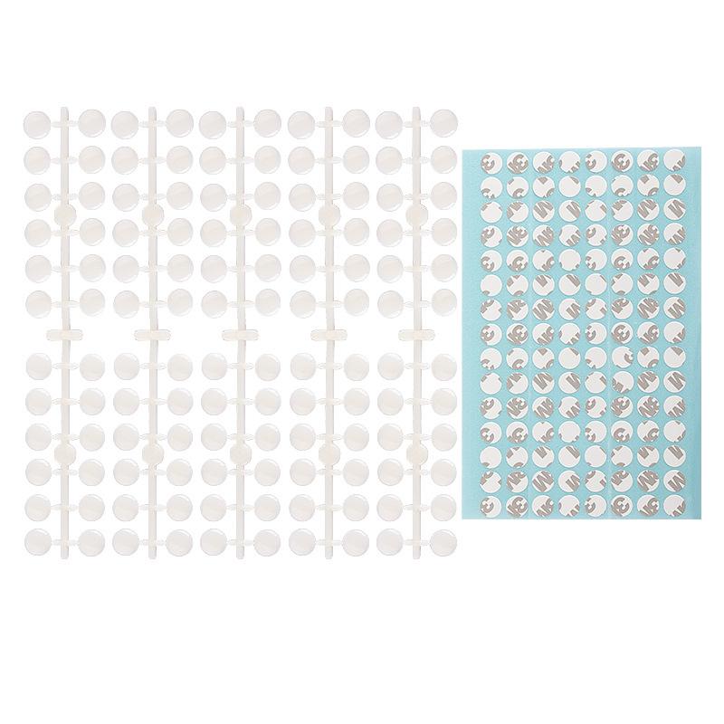 Акриловый УФ-гель-лак для дизайна ногтей, бутылка, цветной дисплей, накладные ногти с двусторонними наклейками, 120 шт., круглая раскраска, палитра накладных кончиков