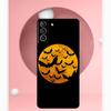 Halloween Vampire Bats Cover For Samsung Galaxy S23 S24 Ultra S8 S9 S10 S22 Plus Note 10 20 Ultra S20 S21 FE Case