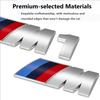 Car M Logo Fender Side Emblem Rear Trunk Badge Sticker Accessories For BMW E34 E46 E39 E38 E90 E60 E36 F30 F30 F10 E92 E38 E91