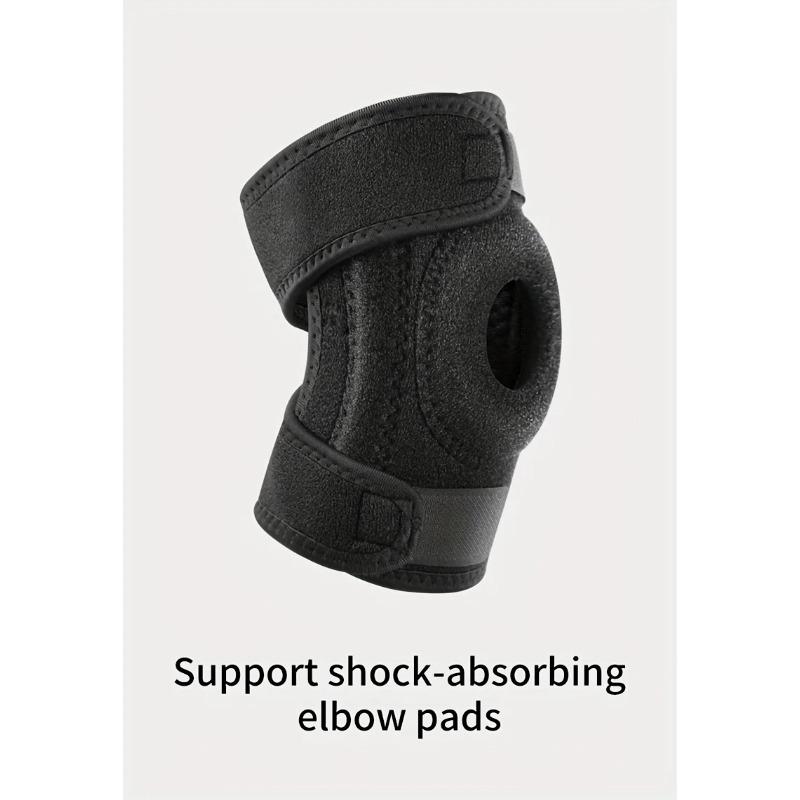 Регулируемый спортивный локтевой бандаж, дышащий локоть, баскетбольный, спортивный, рукава для рук, подходит для веса до 176,37 фунтов, 1 шт.