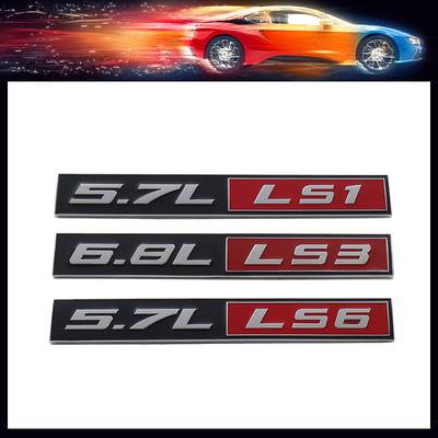 3D Премиум 5.7L LS1 6.8L LS3 5.7L LS6 LT1 5.7L V8 для Капот Двигателя Автомобиля Крыло багажник Хвост Задняя Декаль Эмблема Значок Наклейка