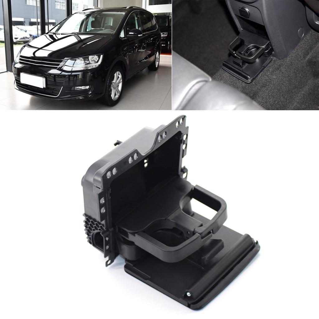 Модернизированный подлокотник, подстаканник, задний подлокотник, складной центральный консольный подстаканник, простая установка для PLUS 2012-2014 Black-