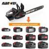 NANWEI 16-inch Lithium Battery Chainsaw Set, Featuring A 3000W High-power Brushless Motor, Rechargeable Single-hand Logging Chainsaw.