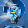 Rechargeable Mobile Radiator Big Wind Dual Fan Mobile Game Cooling Mobile Fan Mini Back Clip Radiator