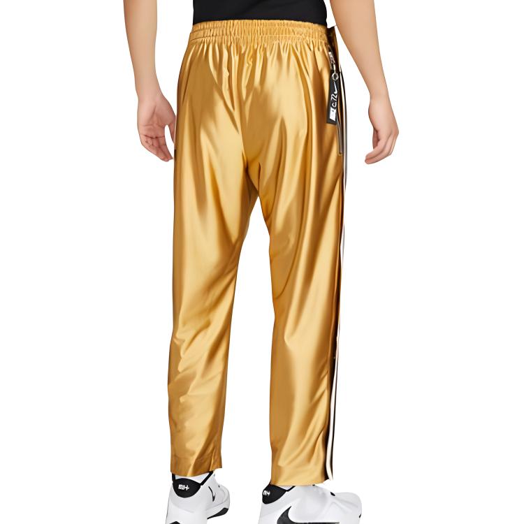 Nike Однотонные повседневные брюки с боковыми полосками и завязками на шнурке, мужские брюки цвета пшеницы DX0139-725