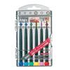 ANEX Precision Screwdriver Phillips Flathead with Case Set of 6 (+00/+0/-1.2/-1.8/-2.3/-3) No.930