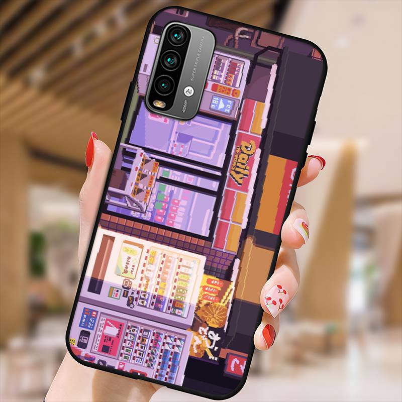 Pixel Style Art Phone Case For Xiaomi9 10 11PRO LITE Redmi NOTE7 8 9 10A PRO K40 Poco3 Shell