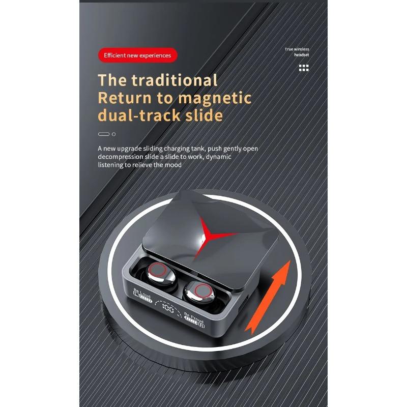Беспроводные наушники с раздвижной крышкой, игровые наушники Bluetooth 5,3, спортивные наушники, музыкальные гарнитуры для Iphone Xiaomi