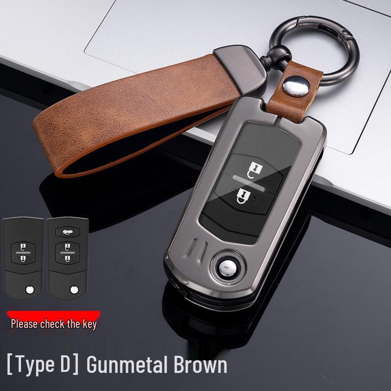 Mazda Key Cover for Models 3, Axela, CX4, Atenza, CX5, Ruiyi, CX30, and Next 6