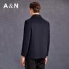 Antonio Men's Light Luxury 85% Goose Down Wool & Cashmere Jacket with Detachable Liner