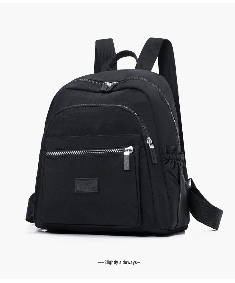 Stylish Washed Cloth Lightweight Women's Backpack – Essential for Casual Travel, Large Capacity, New Style and Hot-Selling.