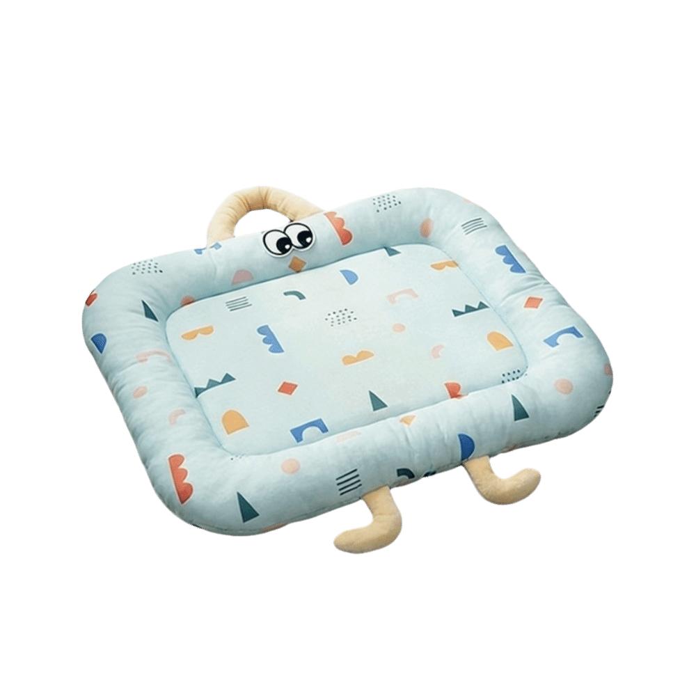 Cartoon Summer Dog Bed Nonslip Pet Cooling Nest Cute Ice Silk Cushion  Pet Sleeping
