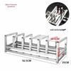 Jie Geng Yao Stainless Steel Chopping Board & Knife Storage Rack
