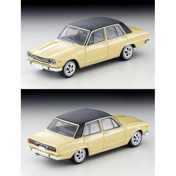 TOMYTEC Tomica Limited Vintage 1/64 LV-202a Nissan Skyline 2000GT Yellow/Black 1970