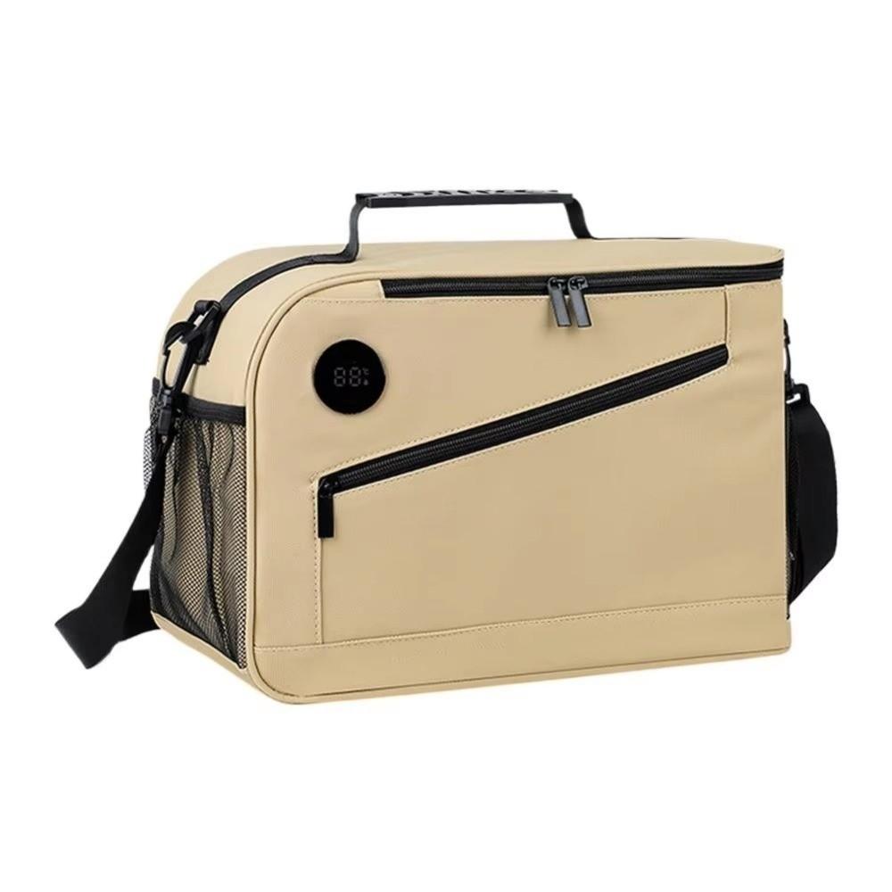 with Temperature Display Cooler Bag Large Capacity Insulated Lunch Bag  Travel