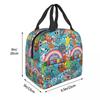 The Amazing World Of Gumball Insulated Lunch Bag for Women Children Portable Food Boxes Thermal Lunch Box Tote