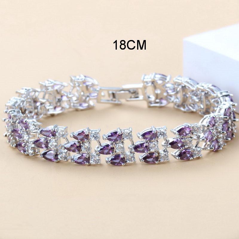 Серьги-подвески с синим сапфиром, ожерелье и кольцо, женский комплект