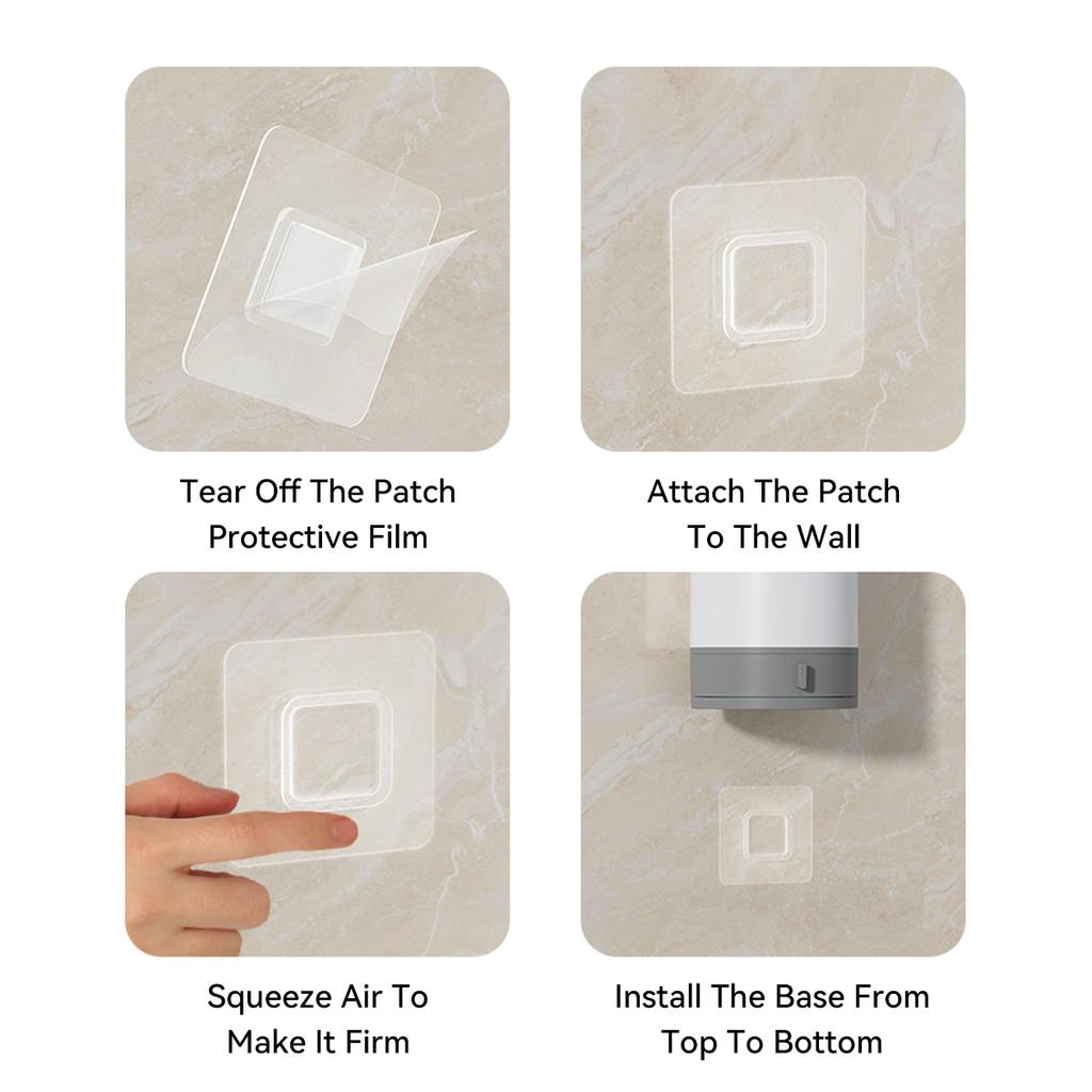 Wall Mounted Extended Handle Toilet Brush With Drain Holder No Dead Corners Toilet Cleaning Brush Bathroom Accessories