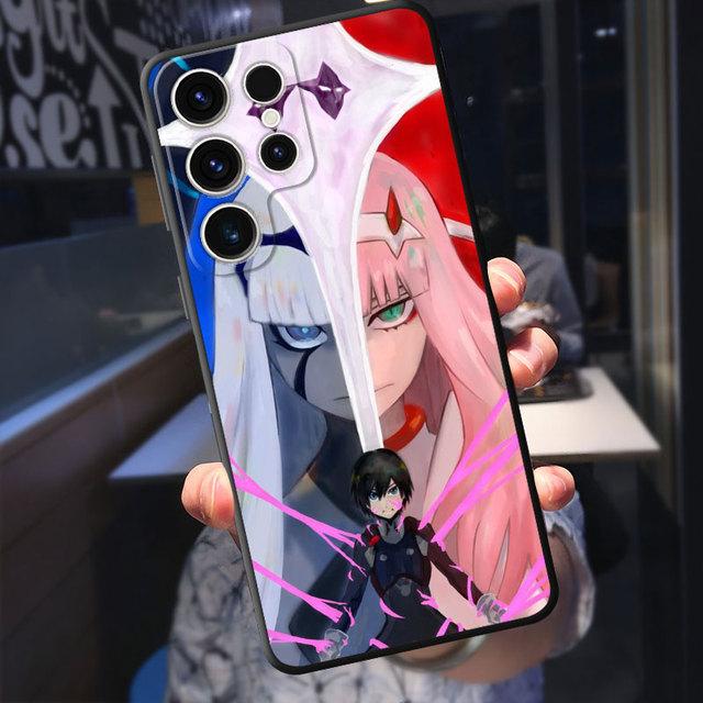 Чехол для Samsung Galaxy S22 Plus S21 S10e S23 Ultra 5g S20 Fe S10 S9 S8, милый чехол в стиле аниме «Zero Two Darling In The Franxx»