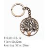 Birthday Gifts Men Keychain Tree Of Life Key Ring Biz Woman Chains