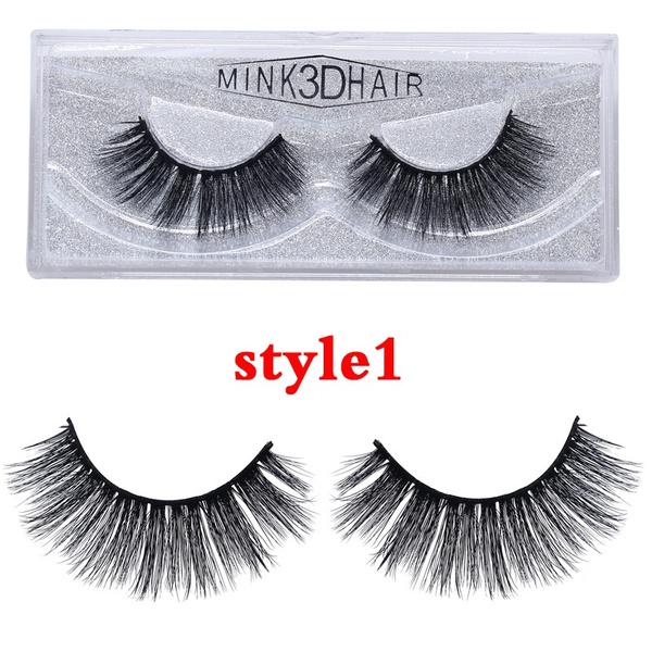 8/20 пар 15-20 мм натуральные 3D накладные ресницы набор для макияжа норковые ресницы наращивание норковые ресницы