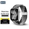 BHO Braided Nylon Buckle Apple Watch Band
