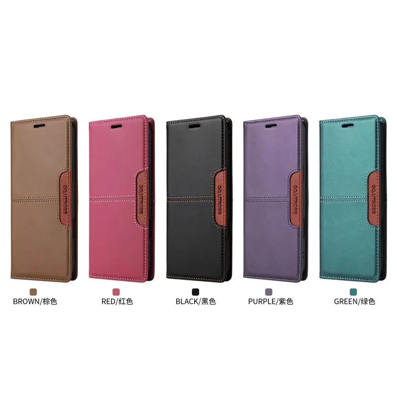 Магнитный кошелек Противоугонный кожаный чехол для Xiaomi Poco X3 NFC M3 F3 PocoX3 Pro F3Pro Чехол Картхолдер Книжка Флип-чехол для телефона