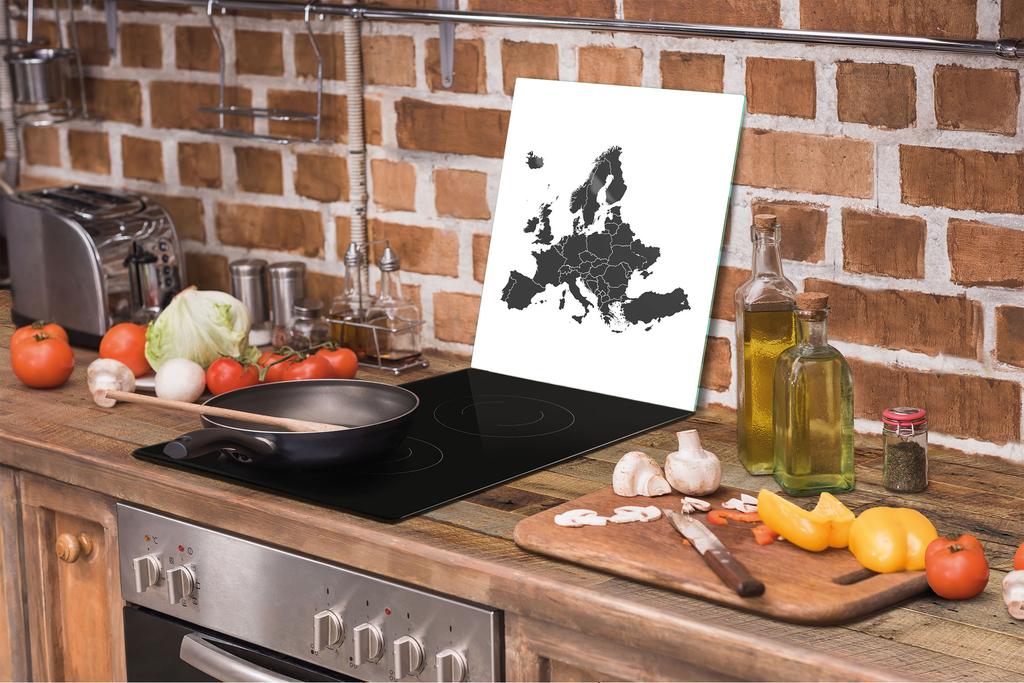 SZKLANA DESKA DO KROJENIA 45x52 MAPA