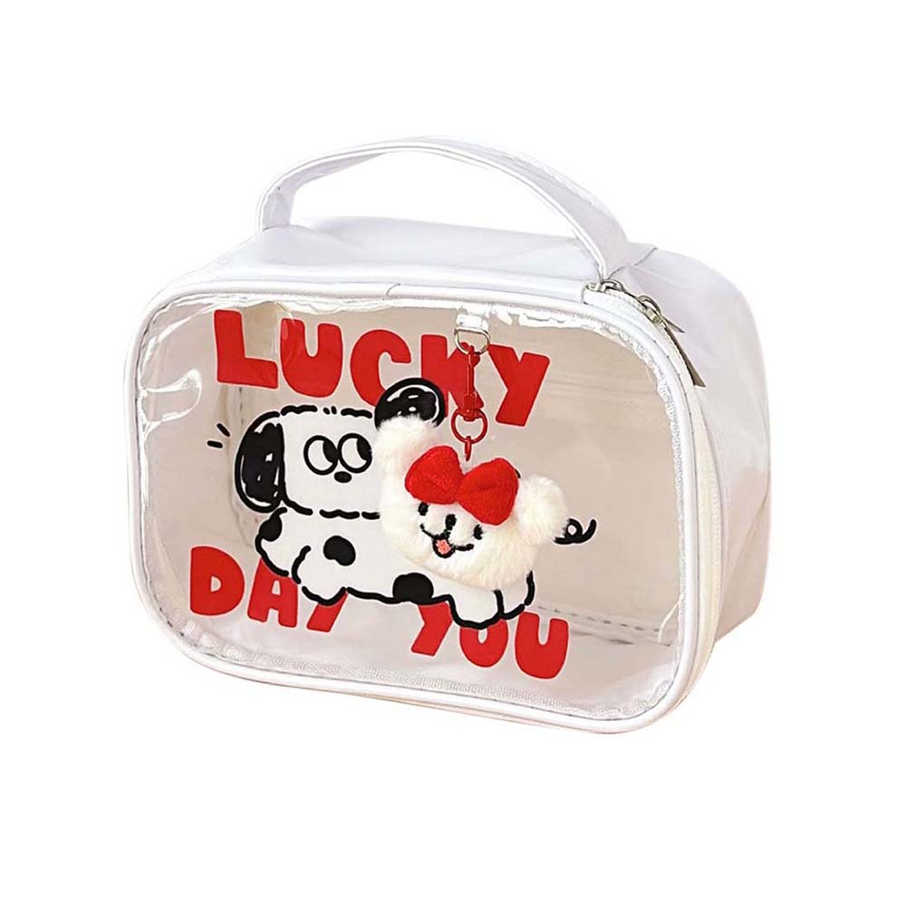 Косметичка для хранения кистей для макияжа из мультфильма из ПВХ, большая вместимость, органайзер для косметики для путешествий и отдыха на открытом воздухе