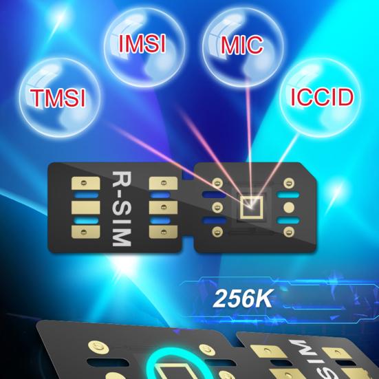 R-SIM15 ULTRA Универсальная разблокировка RSIM-карта 5G Автоматическая с иглой для извлечения для iPhone